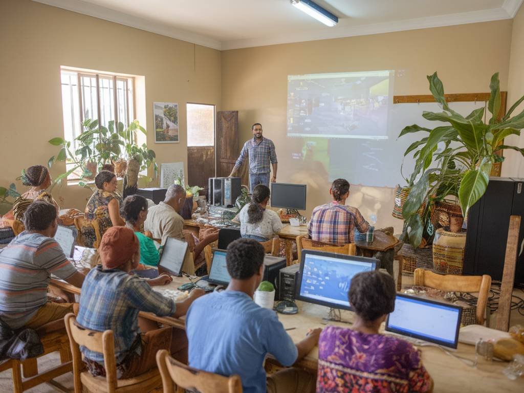 Avanços na inclusão digital em áreas rurais do brasil